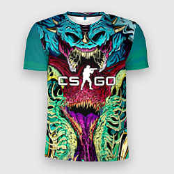 Футболка спортивная мужская CS:GO Beast Rage, цвет: 3D-принт