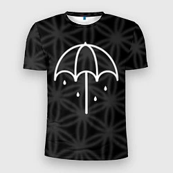 Футболка спортивная мужская BMTH Umbrella, цвет: 3D-принт