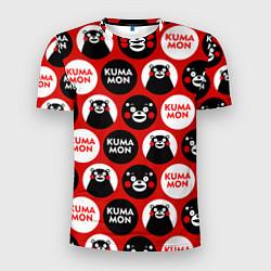 Мужская спорт-футболка Kumamon Pattern