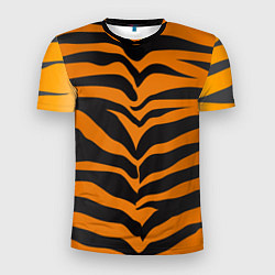 Мужская спорт-футболка Шкура тигра