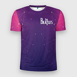 Мужская спорт-футболка The Beatles: Neon Style
