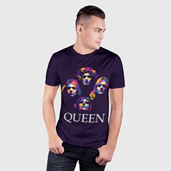 Футболка спортивная мужская Queen: Fan Art, цвет: 3D-принт — фото 2