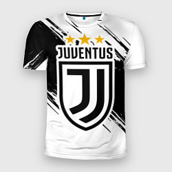 Футболка спортивная мужская Juventus: 3 Stars, цвет: 3D-принт