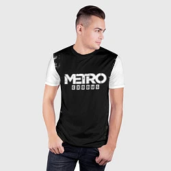 Футболка спортивная мужская METRO EXODUS, цвет: 3D-принт — фото 2