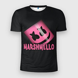 Футболка спортивная мужская Marshmello, цвет: 3D-принт