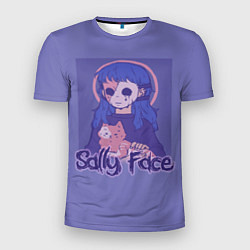 Футболка спортивная мужская Sally Face: Violet Halo, цвет: 3D-принт