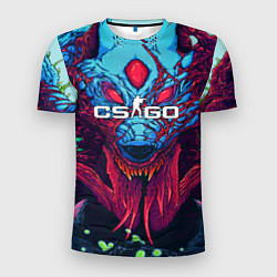 Футболка спортивная мужская CS:GO Hyper Beast, цвет: 3D-принт