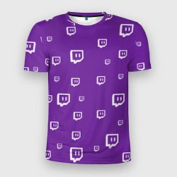 Мужская спорт-футболка Twitch Pattern