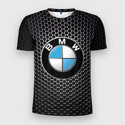 Футболка спортивная мужская BMW РЕДАЧ, цвет: 3D-принт