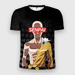 Футболка спортивная мужская SENPAI ONE PUNCH MAN, цвет: 3D-принт