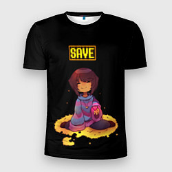 Футболка спортивная мужская UNDERTALE FRISK, цвет: 3D-принт