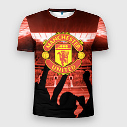 Футболка спортивная мужская Manchester United, цвет: 3D-принт