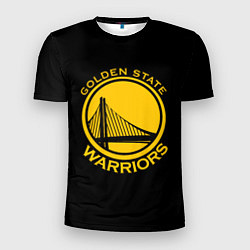 Футболка спортивная мужская GOLDEN STATE WARRIORS, цвет: 3D-принт