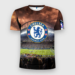 Футболка спортивная мужская FC Chelsea, цвет: 3D-принт
