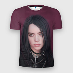 Футболка спортивная мужская BILLIE EILISH, цвет: 3D-принт