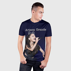 Футболка спортивная мужская Ariana Grande Ариана Гранде, цвет: 3D-принт — фото 2