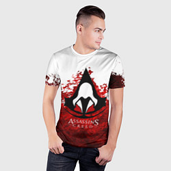 Футболка спортивная мужская Assasin's creed, цвет: 3D-принт — фото 2