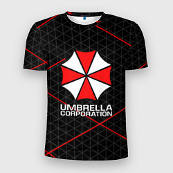 Футболка спортивная мужская UMBRELLA CORP, цвет: 3D-принт