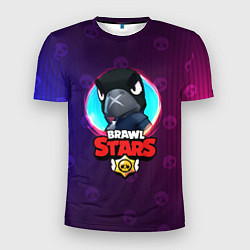 Футболка спортивная мужская Brawl Stars Crow v1, цвет: 3D-принт