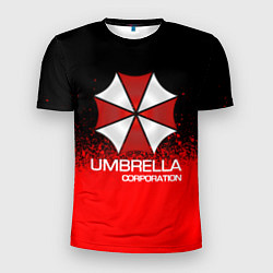 Футболка спортивная мужская UMBRELLA CORP, цвет: 3D-принт