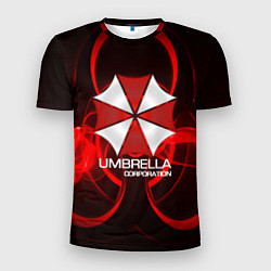 Футболка спортивная мужская Umbrella Corp, цвет: 3D-принт