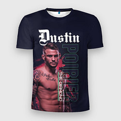 Футболка спортивная мужская Dustin Poirier, цвет: 3D-принт