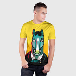 Футболка спортивная мужская BoJack Horseman, цвет: 3D-принт — фото 2