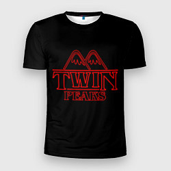 Футболка спортивная мужская Twin Peaks, цвет: 3D-принт