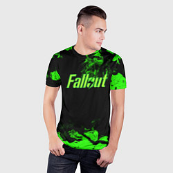 Футболка спортивная мужская FALLOUT, цвет: 3D-принт — фото 2