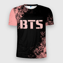 Футболка спортивная мужская BTS, цвет: 3D-принт