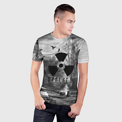 Футболка спортивная мужская СТАЛКЕР-ЧЕРНОБЫЛЬ, цвет: 3D-принт — фото 2