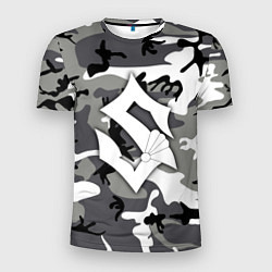 Футболка спортивная мужская Камуфляж Sabaton, цвет: 3D-принт