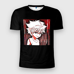 Футболка спортивная мужская Hunter x Hunter Киллуа Killua, цвет: 3D-принт