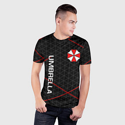 Футболка спортивная мужская UMBRELLA CORP, цвет: 3D-принт — фото 2