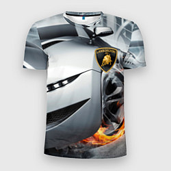 Мужская спорт-футболка Lamborghini