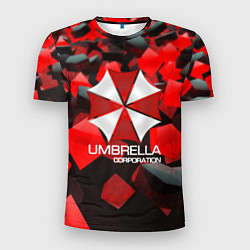 Футболка спортивная мужская Umbrella Corp, цвет: 3D-принт