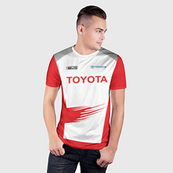 Футболка спортивная мужская Toyota Driver, цвет: 3D-принт — фото 2