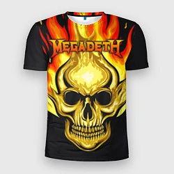 Футболка спортивная мужская Megadeth, цвет: 3D-принт