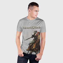 Футболка спортивная мужская Mount and Blade, цвет: 3D-принт — фото 2