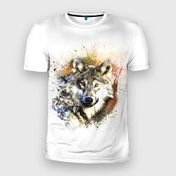 Футболка спортивная мужская Wolf, цвет: 3D-принт