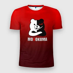 Футболка спортивная мужская Monokuma, цвет: 3D-принт