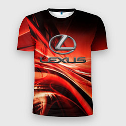 Футболка спортивная мужская LEXUS, цвет: 3D-принт