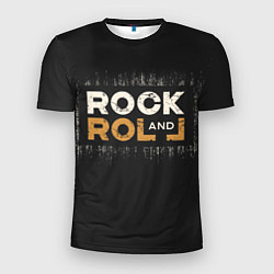 Мужская спорт-футболка Rock and Roll Z