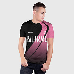 Футболка спортивная мужская PALERMO FC, цвет: 3D-принт — фото 2