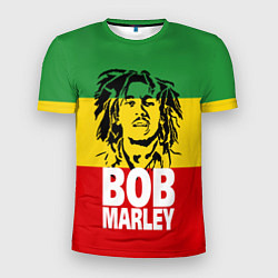 Футболка спортивная мужская Bob Marley, цвет: 3D-принт