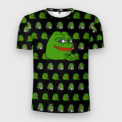 Футболка спортивная мужская Frog Pepe, цвет: 3D-принт