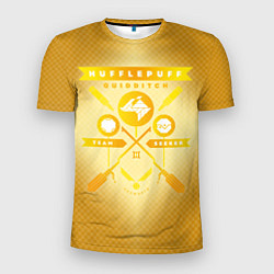 Футболка спортивная мужская Hufflepuff Quidditch Team, цвет: 3D-принт