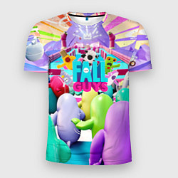 Футболка спортивная мужская FALL GAYS, цвет: 3D-принт