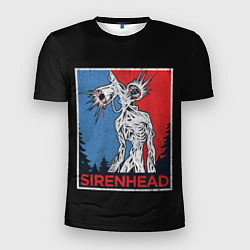 Мужская спорт-футболка Сиреноголовый