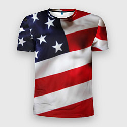 Мужская спорт-футболка США USA